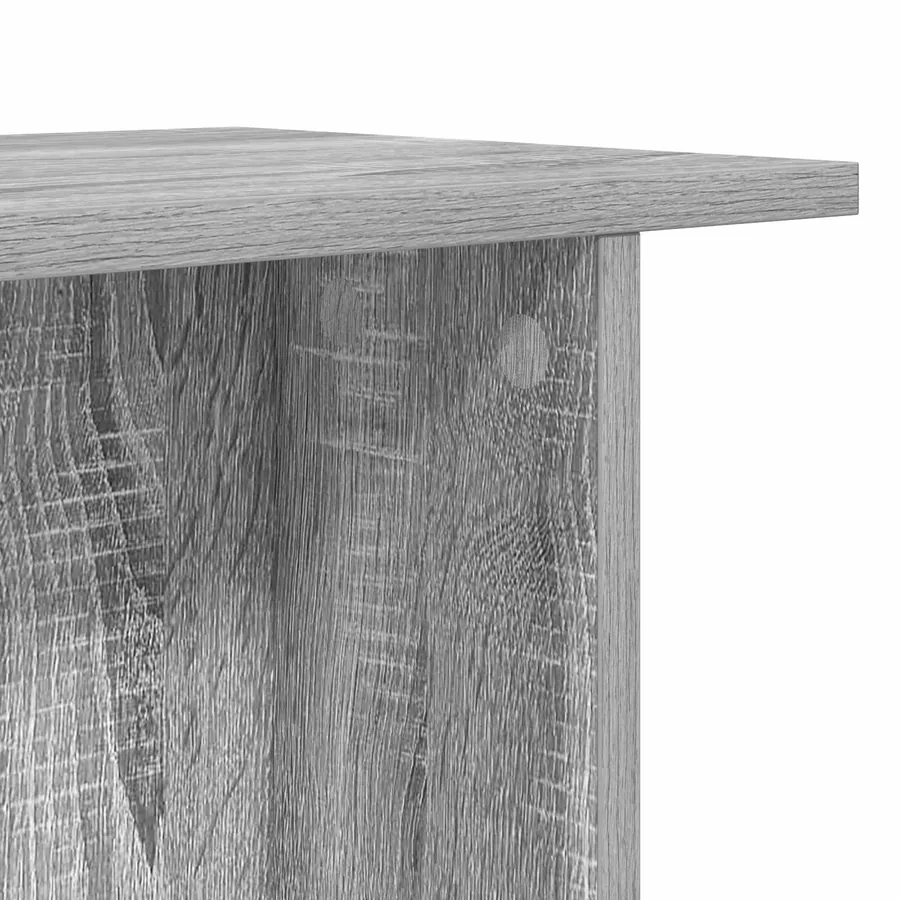 Table basse 2 pcs Sonoma gris 40 x 30 x 49 cm Bois d'ingénierie - 9