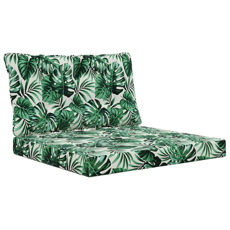 Coussin de canapé d'extérieur Polyester Motif feuille - 2