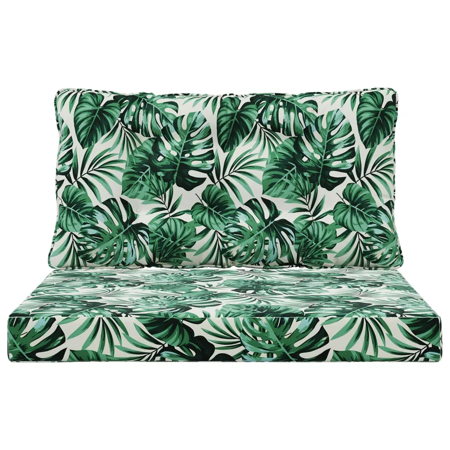 Coussin de canapé d'extérieur Polyester Motif feuille - 6
