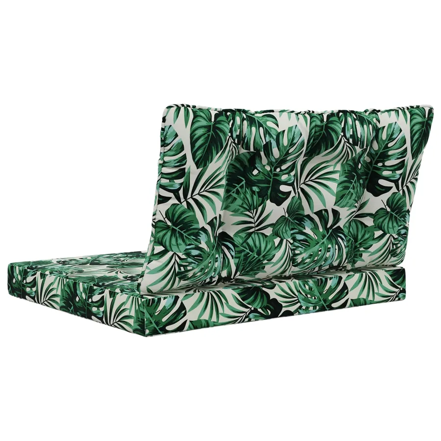 Coussin de canapé d'extérieur Polyester Motif feuille - 7