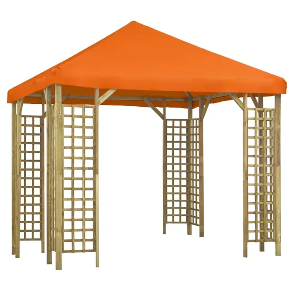 Belvédère 3x3 m Orange