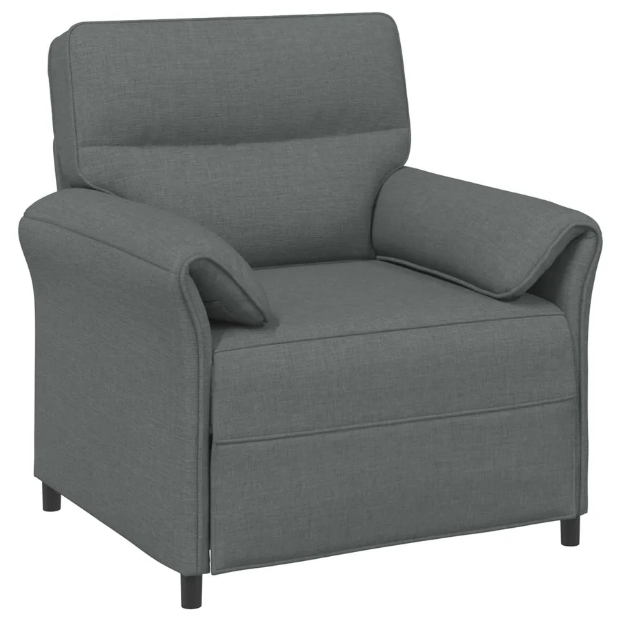 Canapé 100% polyester, cadre en métal, MDF, Contreplaqué - 2