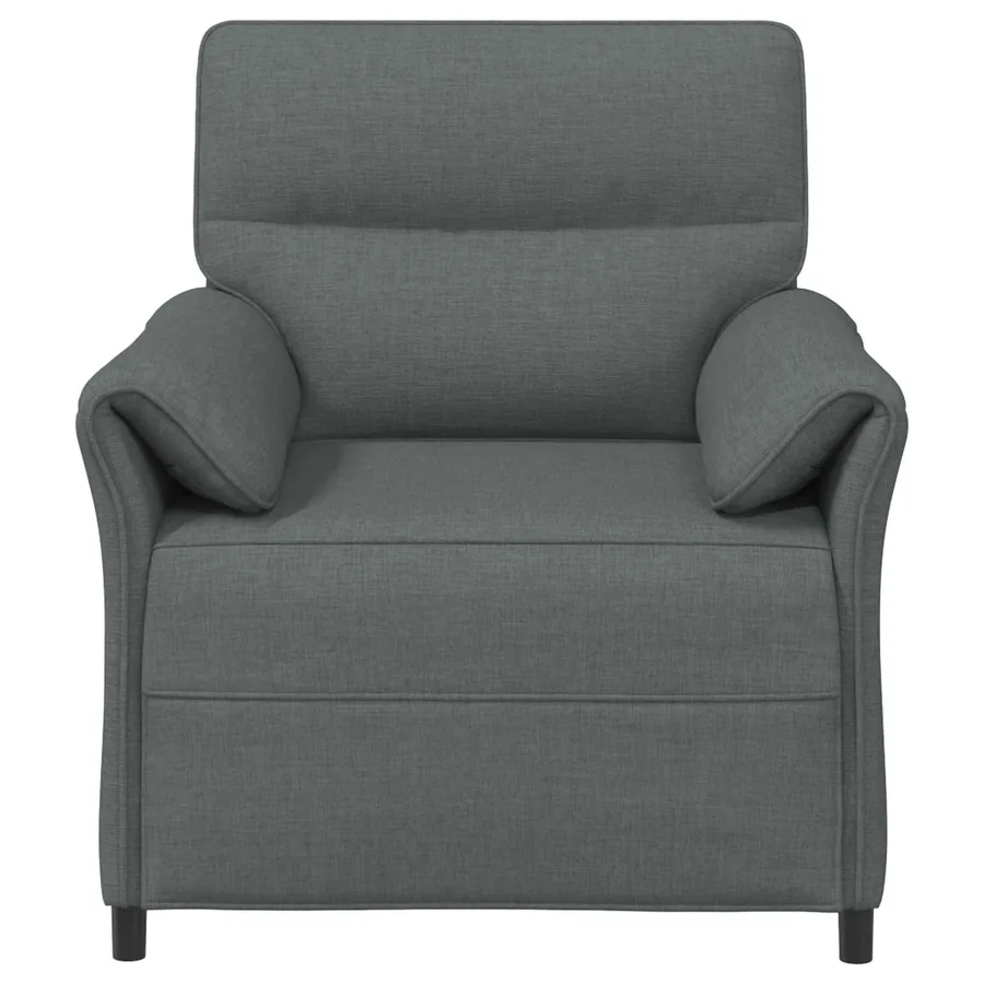 Canapé 100% polyester, cadre en métal, MDF, Contreplaqué - 3