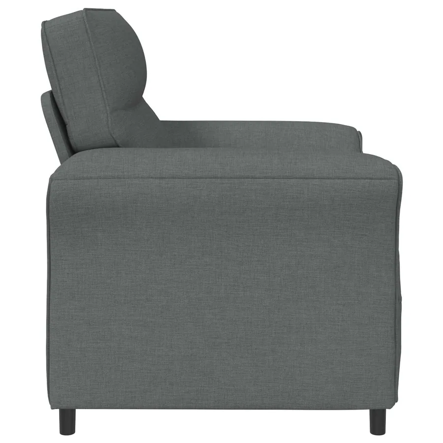 Canapé 100% polyester, cadre en métal, MDF, Contreplaqué - 4