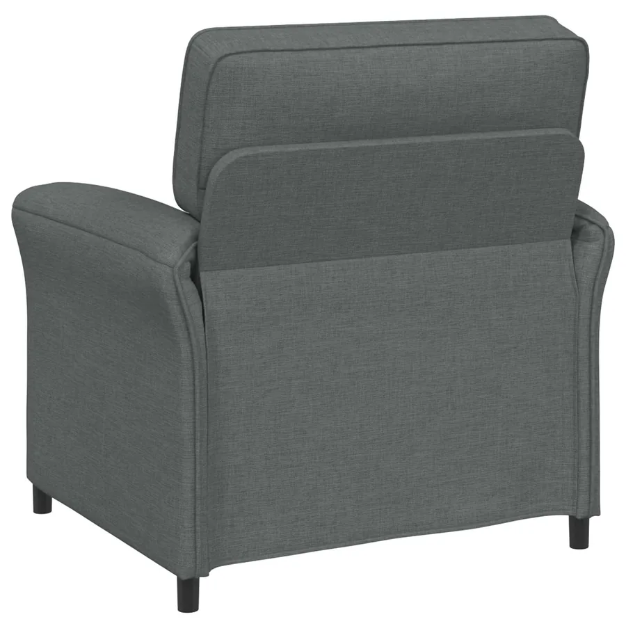 Canapé 100% polyester, cadre en métal, MDF, Contreplaqué - 5