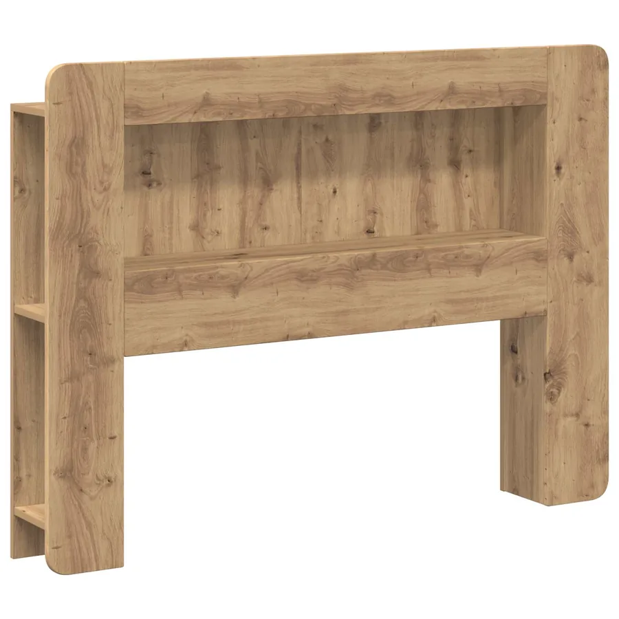 Cabinet de Tête de Lit Chêne artisanal 100 cm Bois d’ingénierie - 2