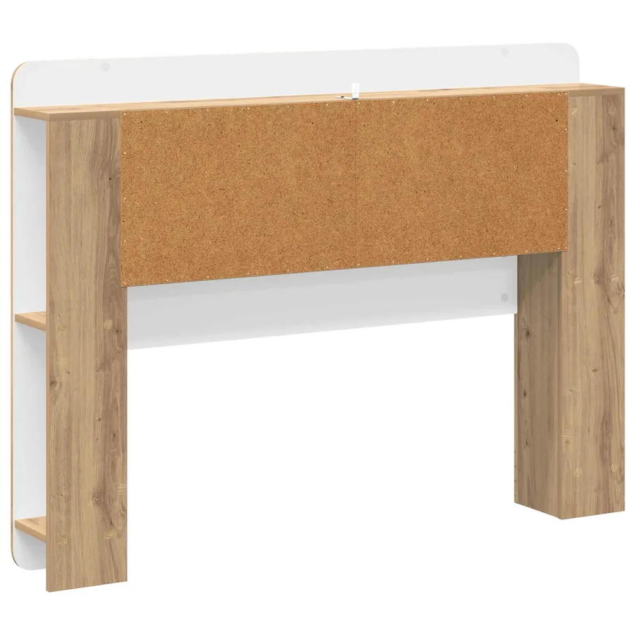 Cabinet de Tête de Lit Chêne artisanal 100 cm Bois d’ingénierie - 7