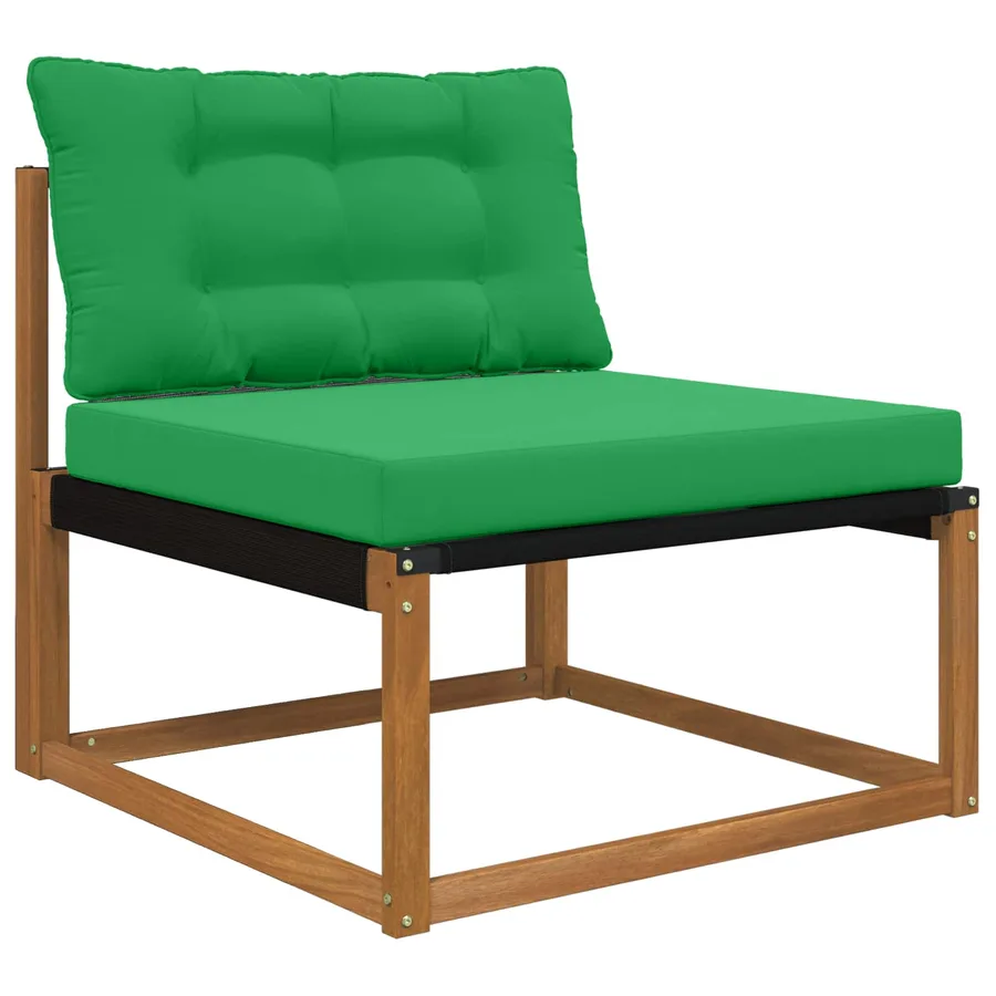 Coussin de canapé d'extérieur Polyester Vert 80 x 68,5 x 8 cm - 3