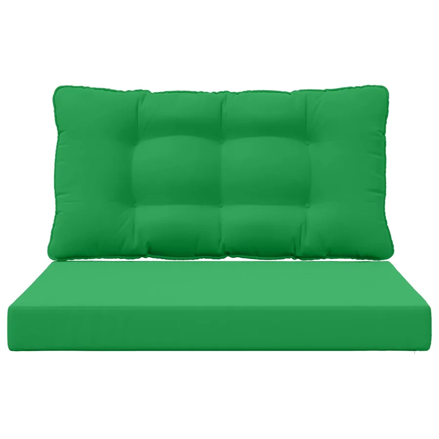 Coussin de canapé d'extérieur Polyester Vert 80 x 68,5 x 8 cm - 6