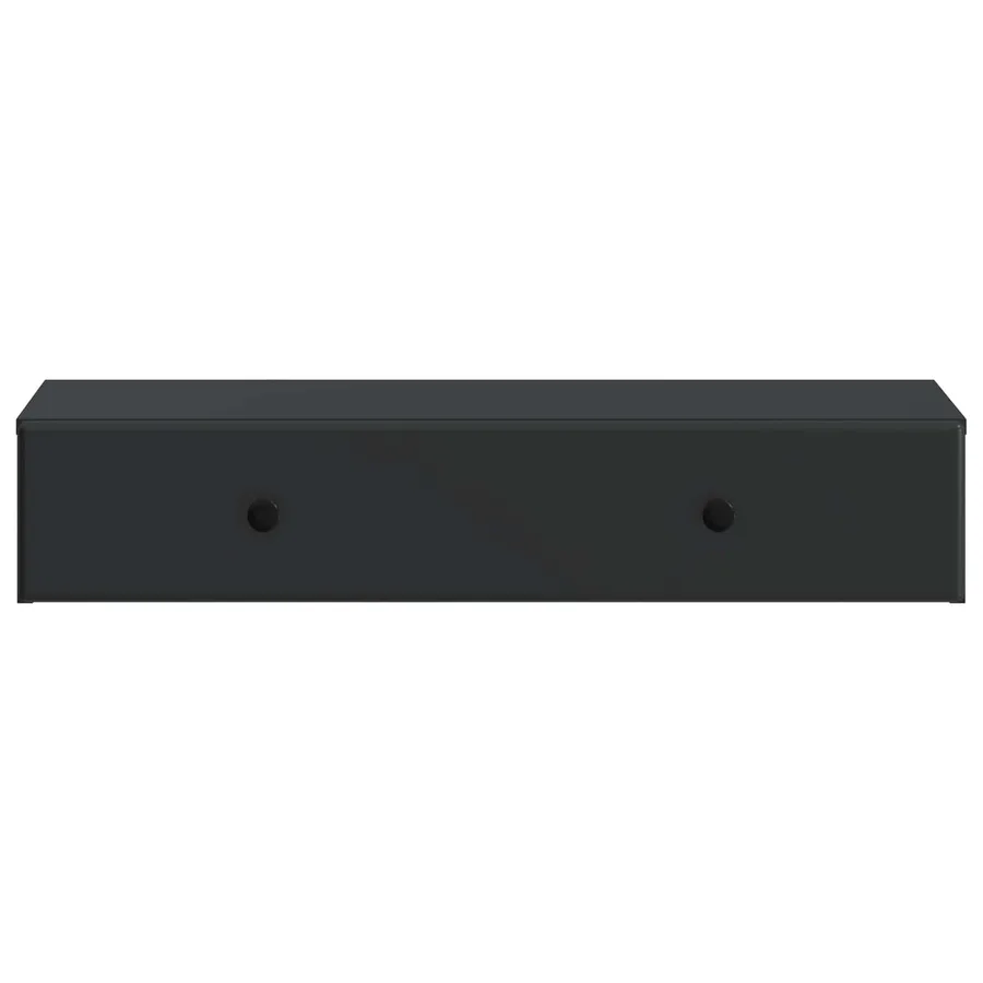 Table d'appoint murale Noir 87,5 x 34,5 x 17 cm - 5