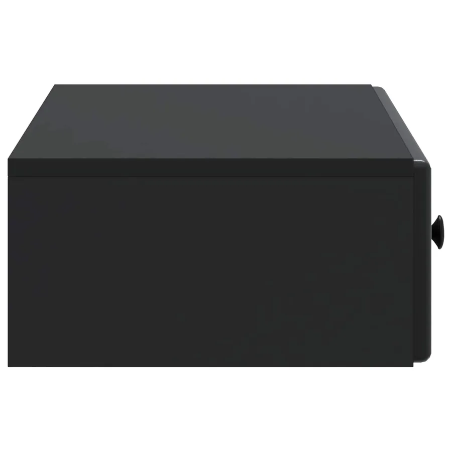 Table d'appoint murale Noir 87,5 x 34,5 x 17 cm - 6