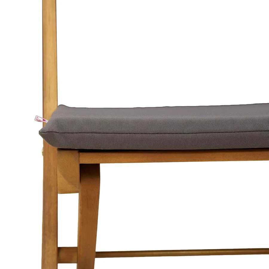 Chaises de bistrot d'extérieur 2 pcs Gris foncé 40 x 53 x 80 cm - 9
