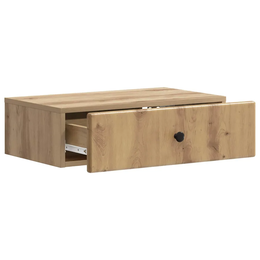 Table d'appoint murale 59 x 34,5 x 17 cm Bois d'ingénierie - 4