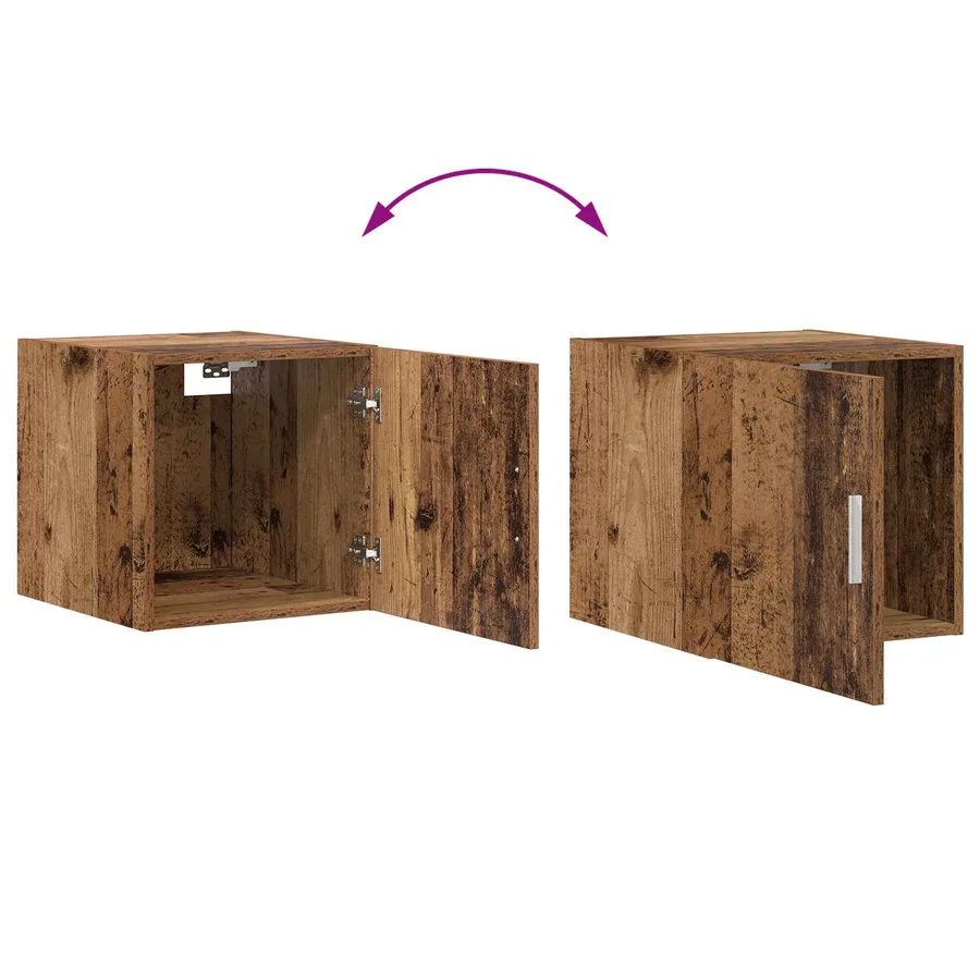 Meuble mural Bois ancien 40 x 42,5 x 40 cm PB - 7
