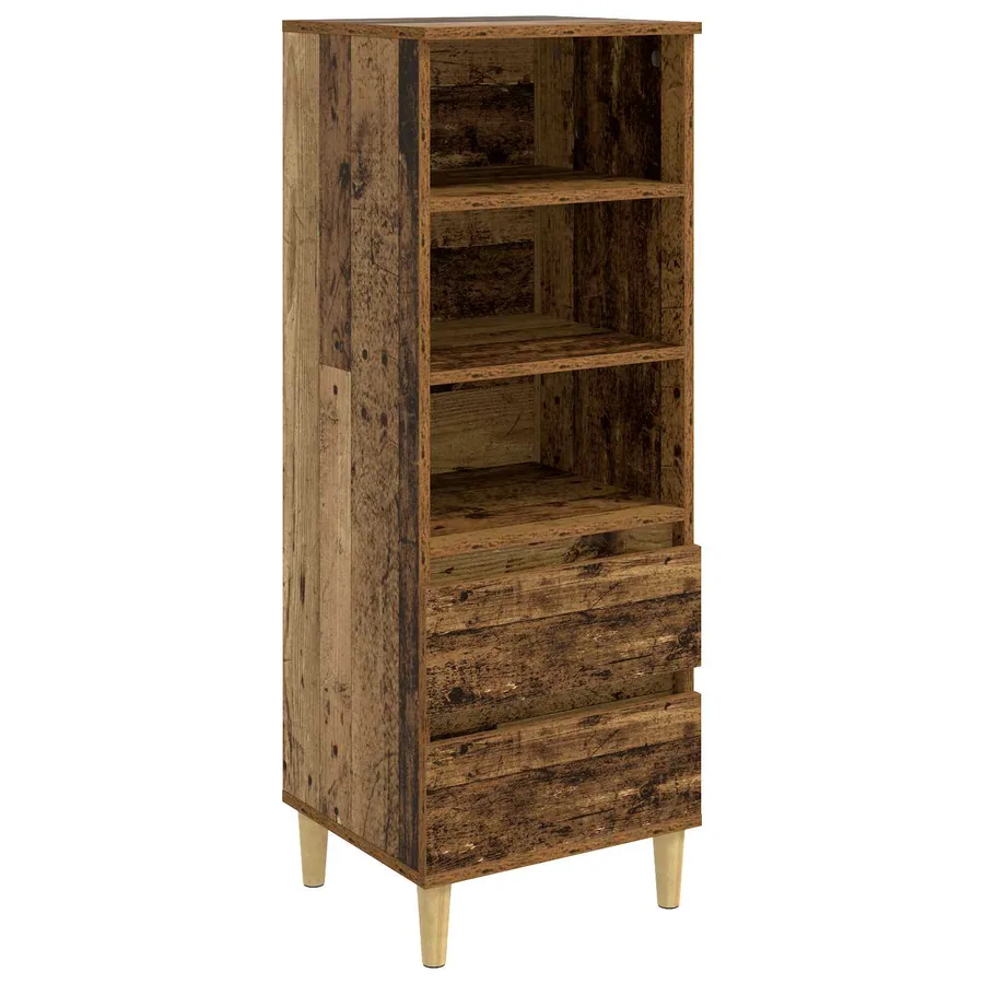 Haut Armoire Bois ancien 40 x 36 x 110 cm Bois d'ingénierie