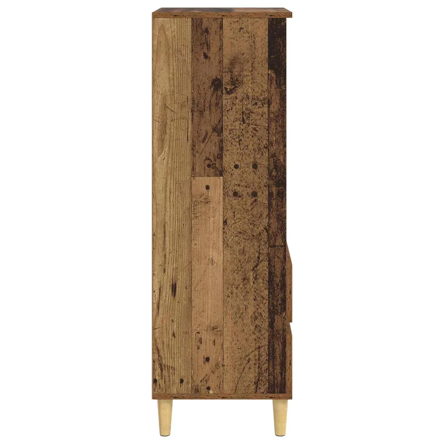 Haut Armoire Bois ancien 40 x 36 x 110 cm Bois d'ingénierie - 3