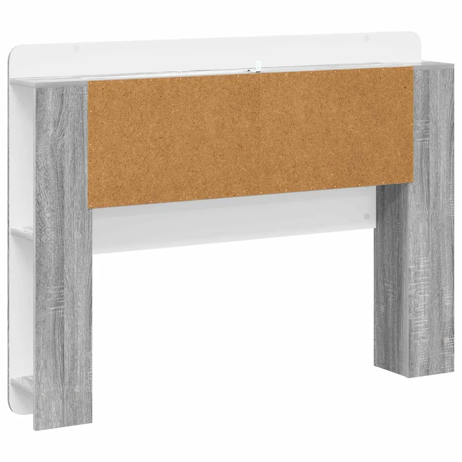 Cabinet de Tête de Lit Sonoma gris Bois d’ingénierie - 7