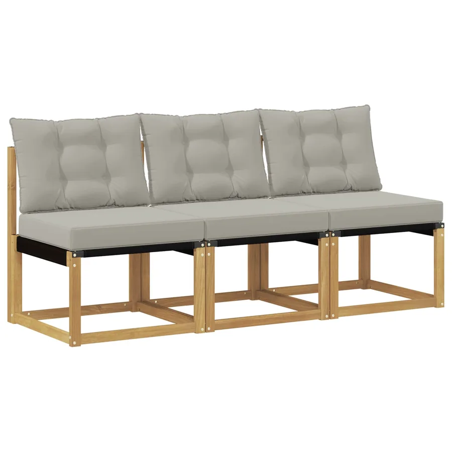3 Pièce Sofa de milieu extérieur - 2