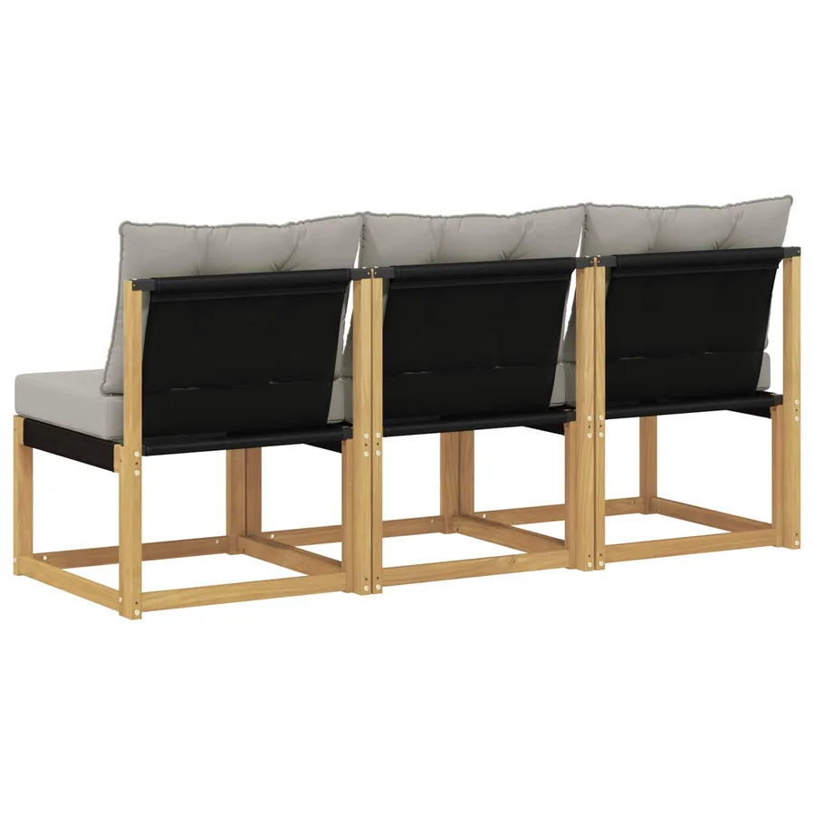 3 Pièce Sofa de milieu extérieur - 6