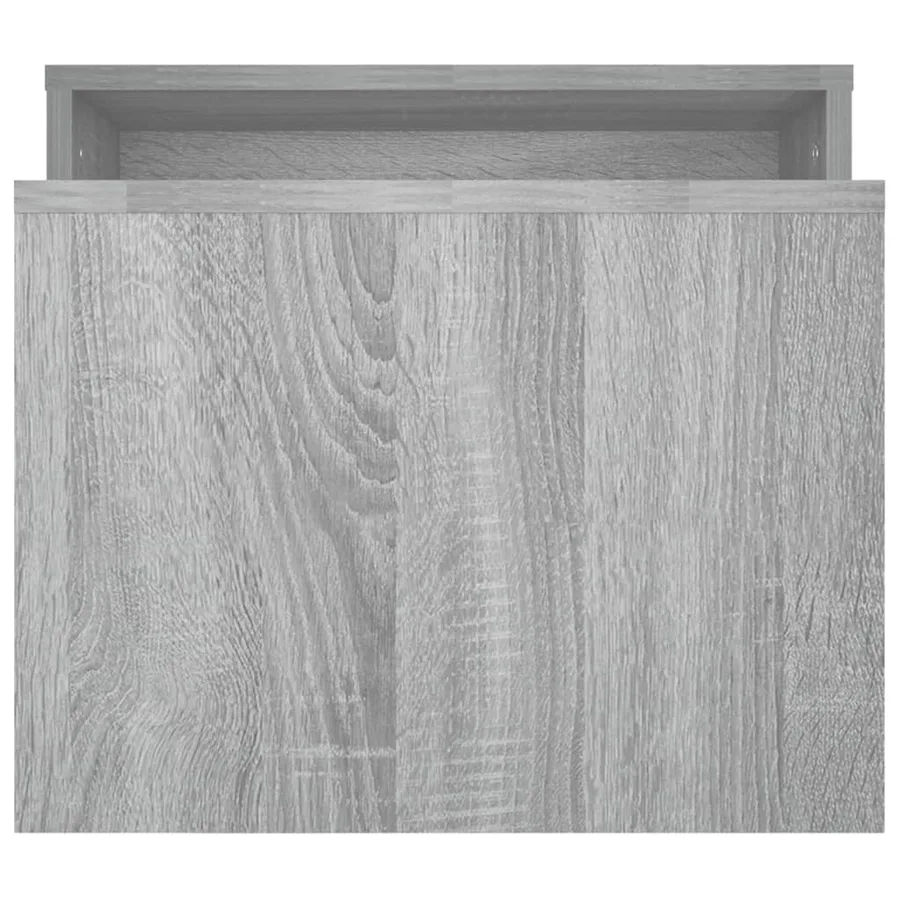 Ensemble table basse Sonoma gris 100x48x40 cm Bois d'ingénierie - 5