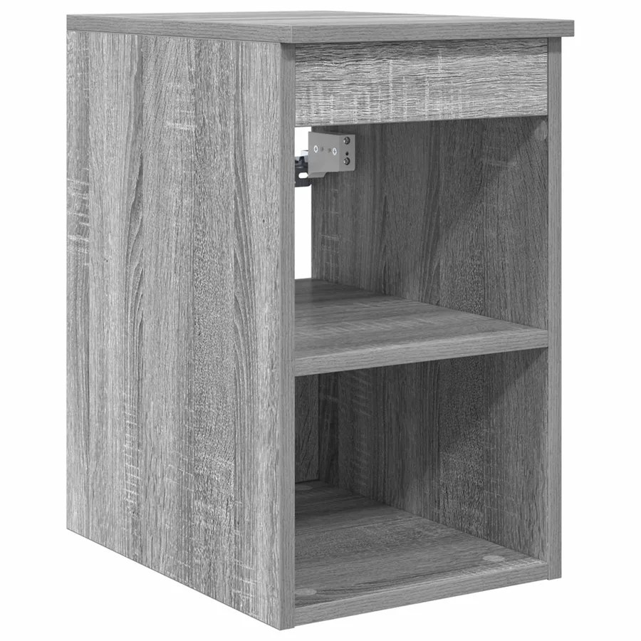 Ensemble de mobilier de salle de bain 4 pcs Sonoma gris - 6
