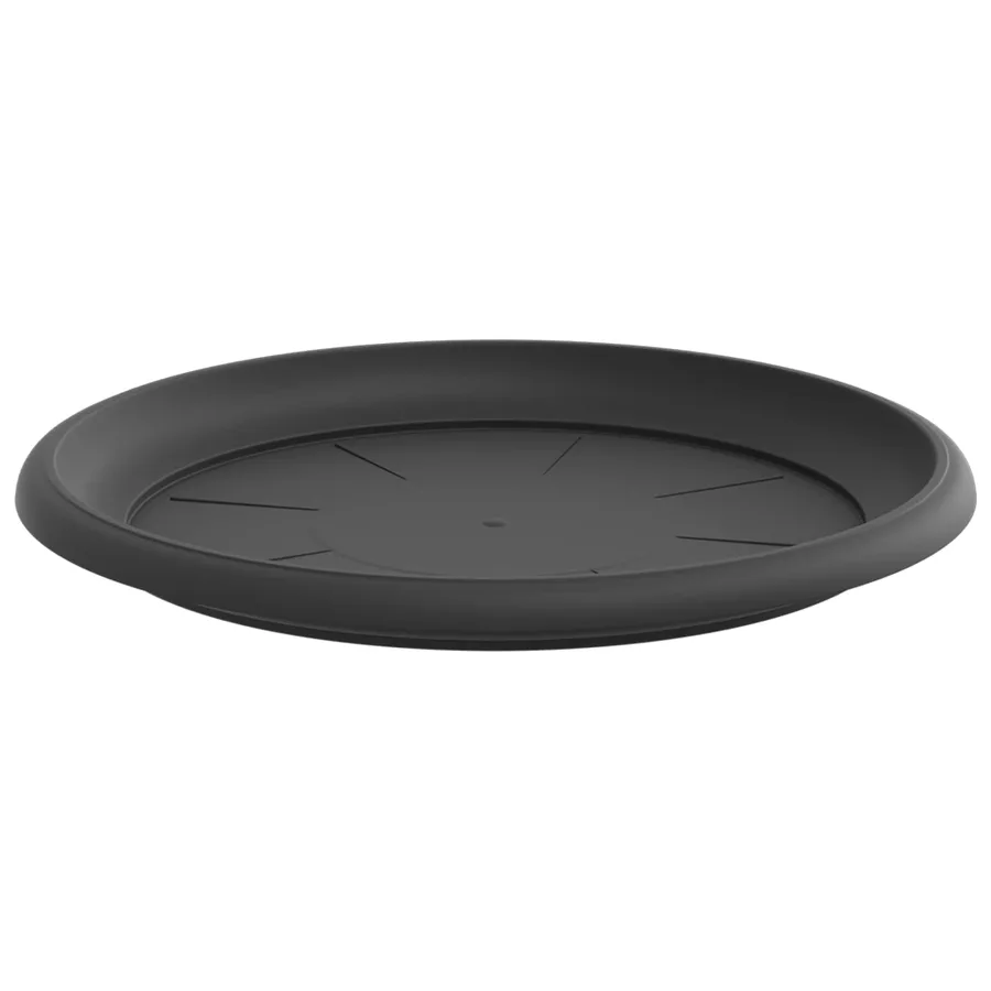 Pots de plantes 6 pcs Noir Ø 39 x 32 cm Plastique - 7
