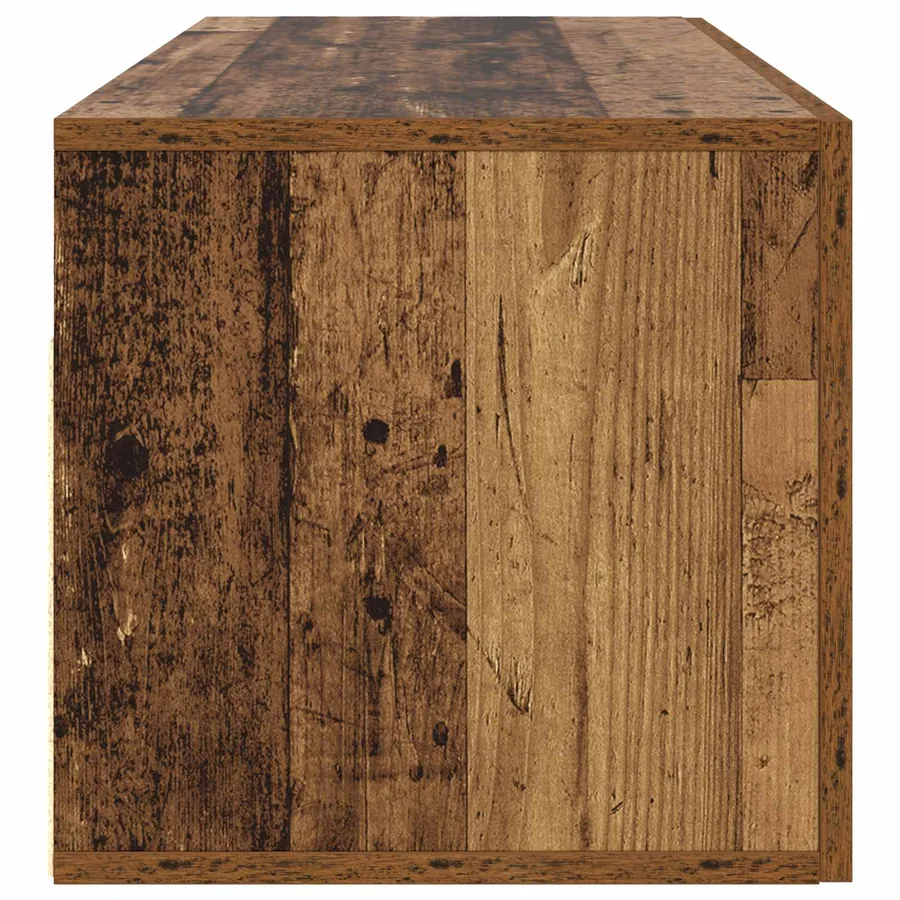 Meuble mural Bois ancien 100 x 36,5 x 35 cm Bois d'ingénierie - 3