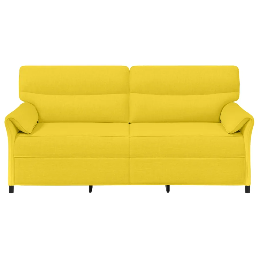 Canapé 100% polyester, cadre en métal, MDF, Contreplaqué - 3