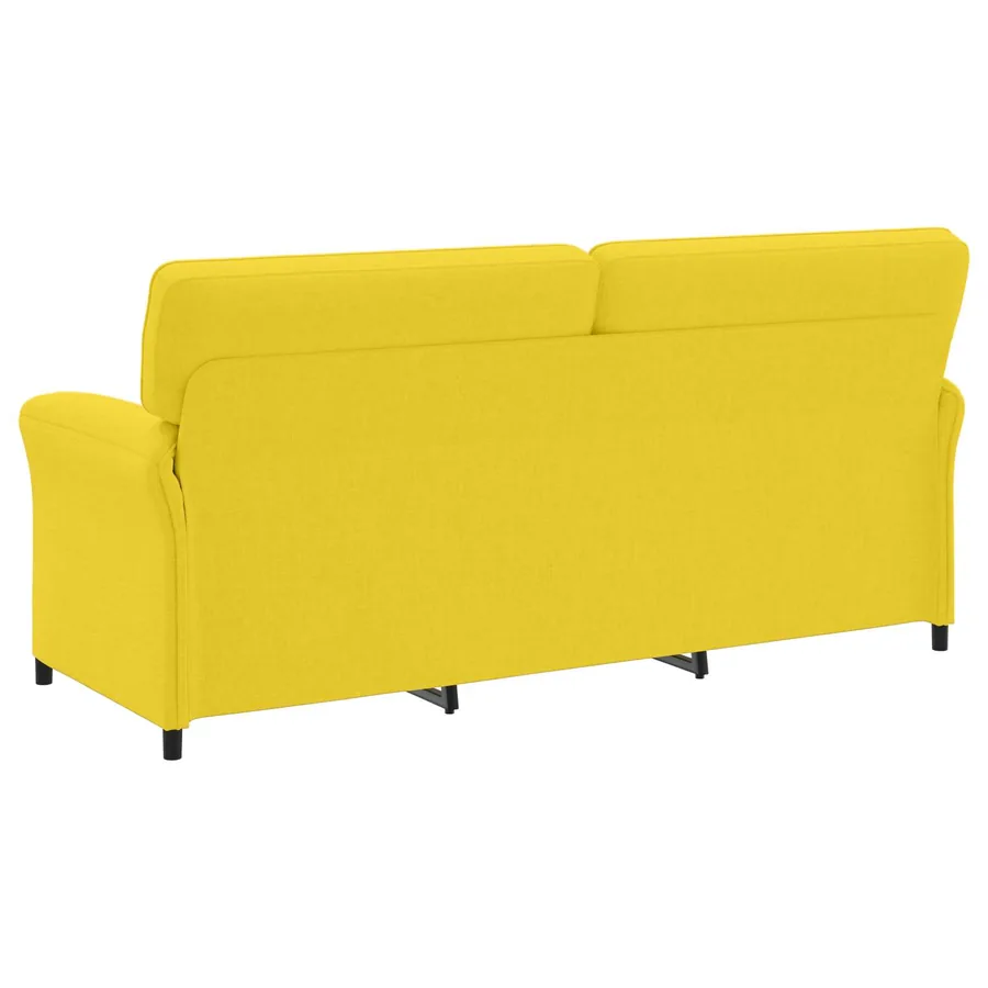 Canapé 100% polyester, cadre en métal, MDF, Contreplaqué - 5