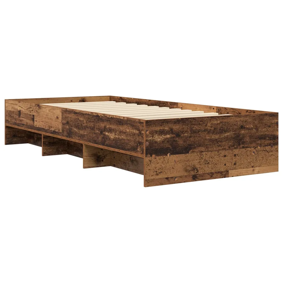 Cadre de lit Bois ancien 80 x 200 cm Bois d'ingénierie - 2