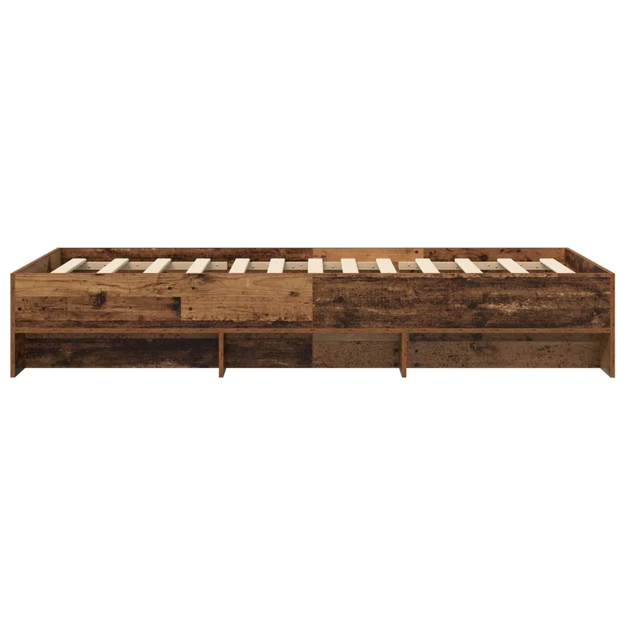 Cadre de lit Bois ancien 80 x 200 cm Bois d'ingénierie - 4