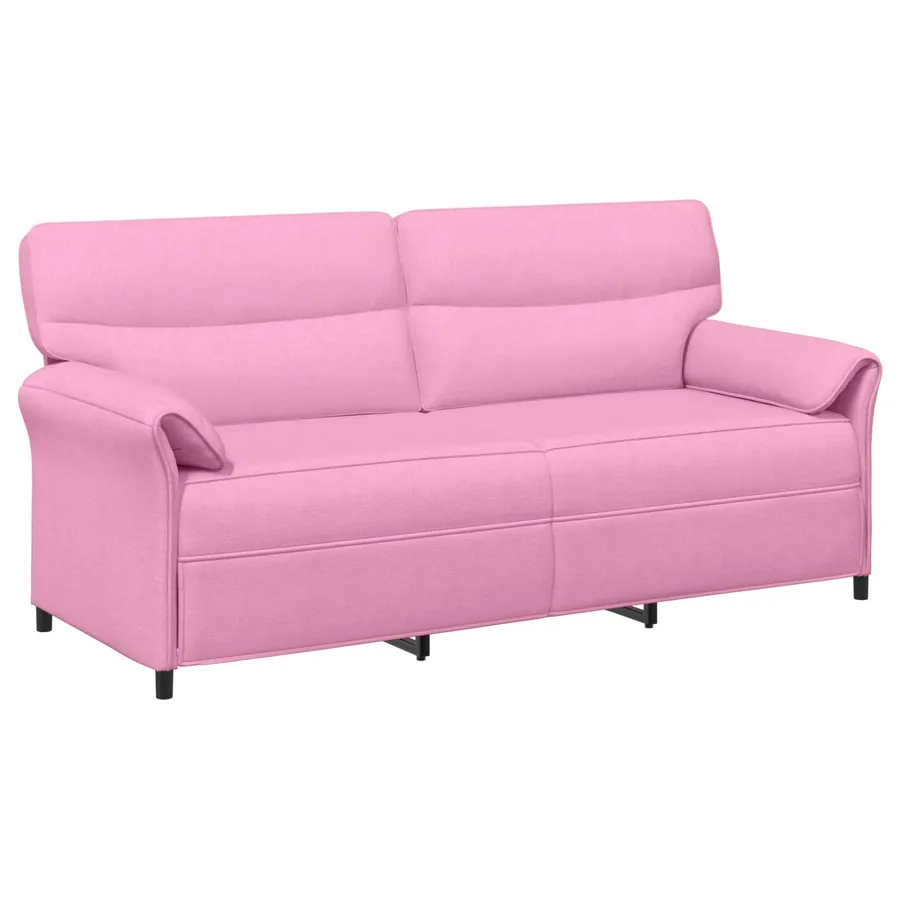 Canapé 100% polyester, cadre en métal, MDF, Contreplaqué - 2
