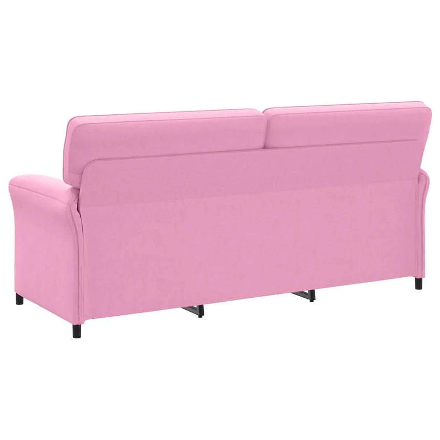 Canapé 100% polyester, cadre en métal, MDF, Contreplaqué - 5
