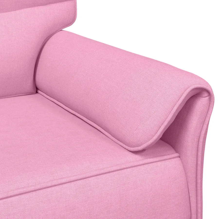 Canapé 100% polyester, cadre en métal, MDF, Contreplaqué - 6