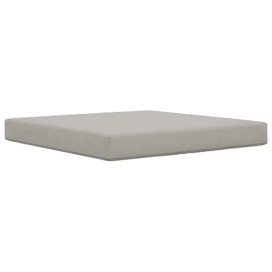 Coussin de canapé d'extérieur 3 pcs Gris Polyester - 4