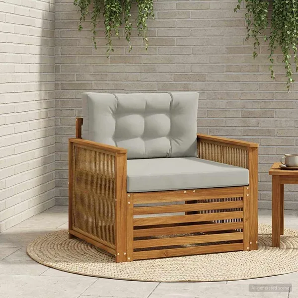 Sofa de milieu extérieur Naturel
