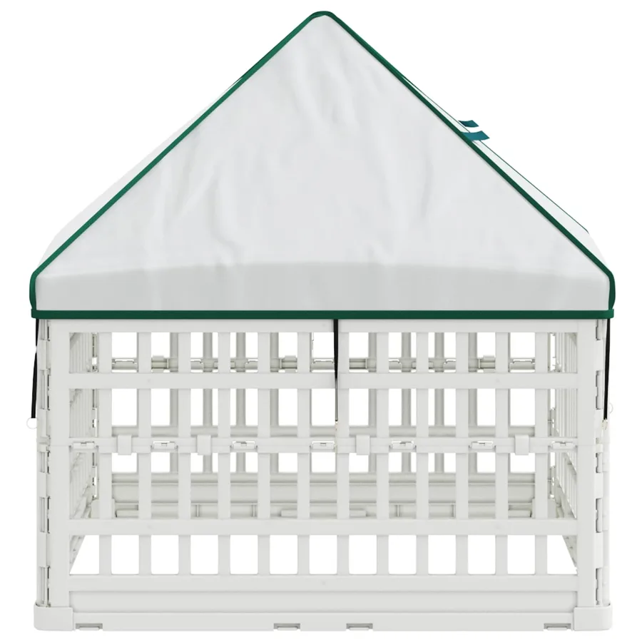 Panneau de jeu pour chien 4 panneaux avec toit 88 x 88 x 112 cm - 5
