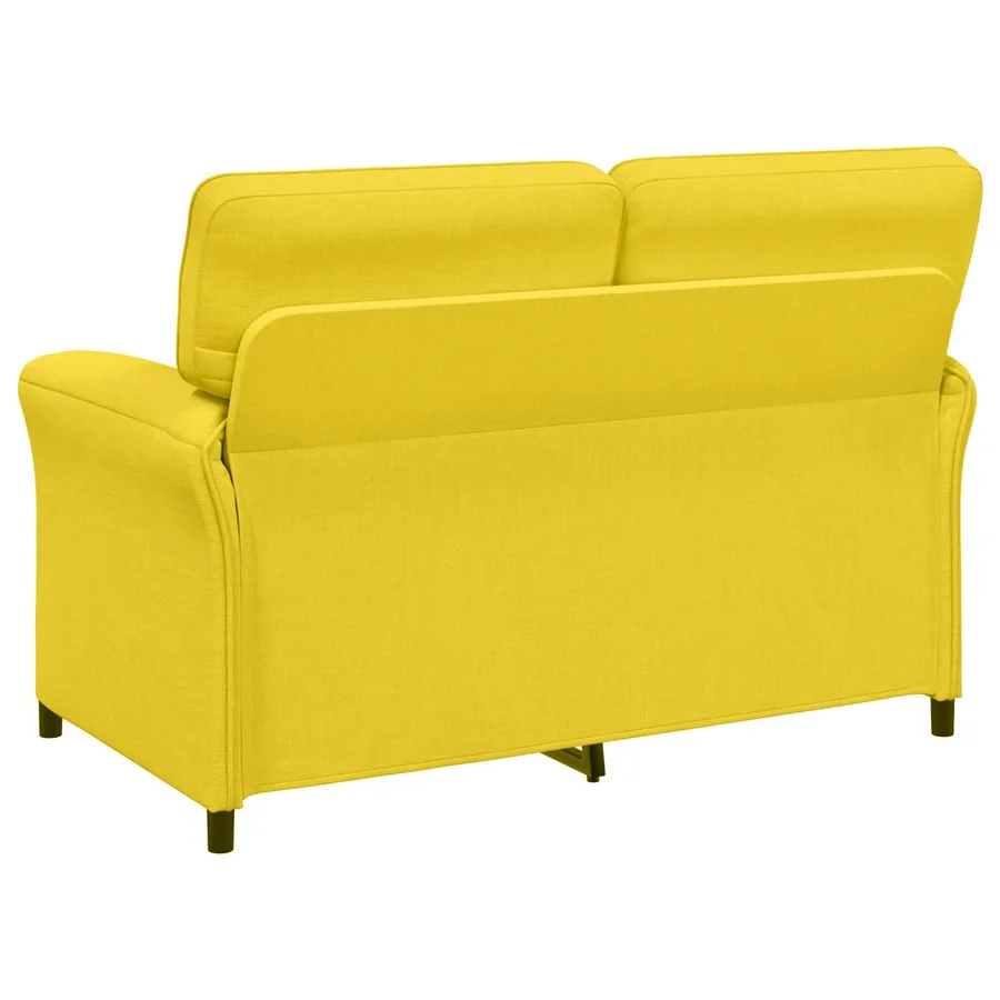 Canapé 100% polyester, cadre en métal, MDF, Contreplaqué - 5