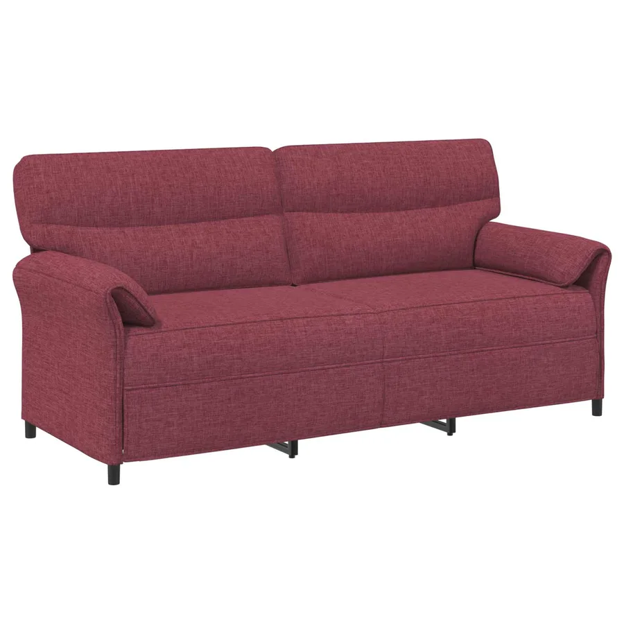 Canapé 100% polyester, cadre en métal, MDF, Contreplaqué - 2