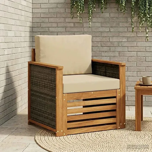 Sofa de milieu extérieur Naturel