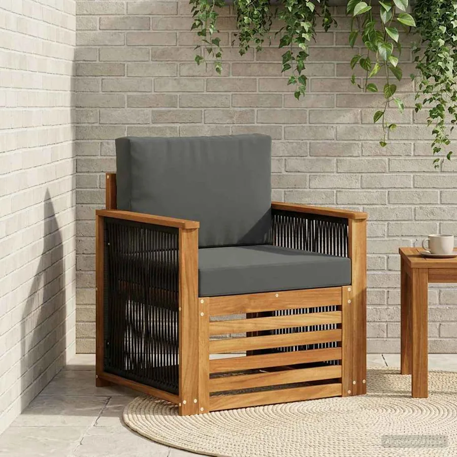 Sofa de milieu extérieur Naturel