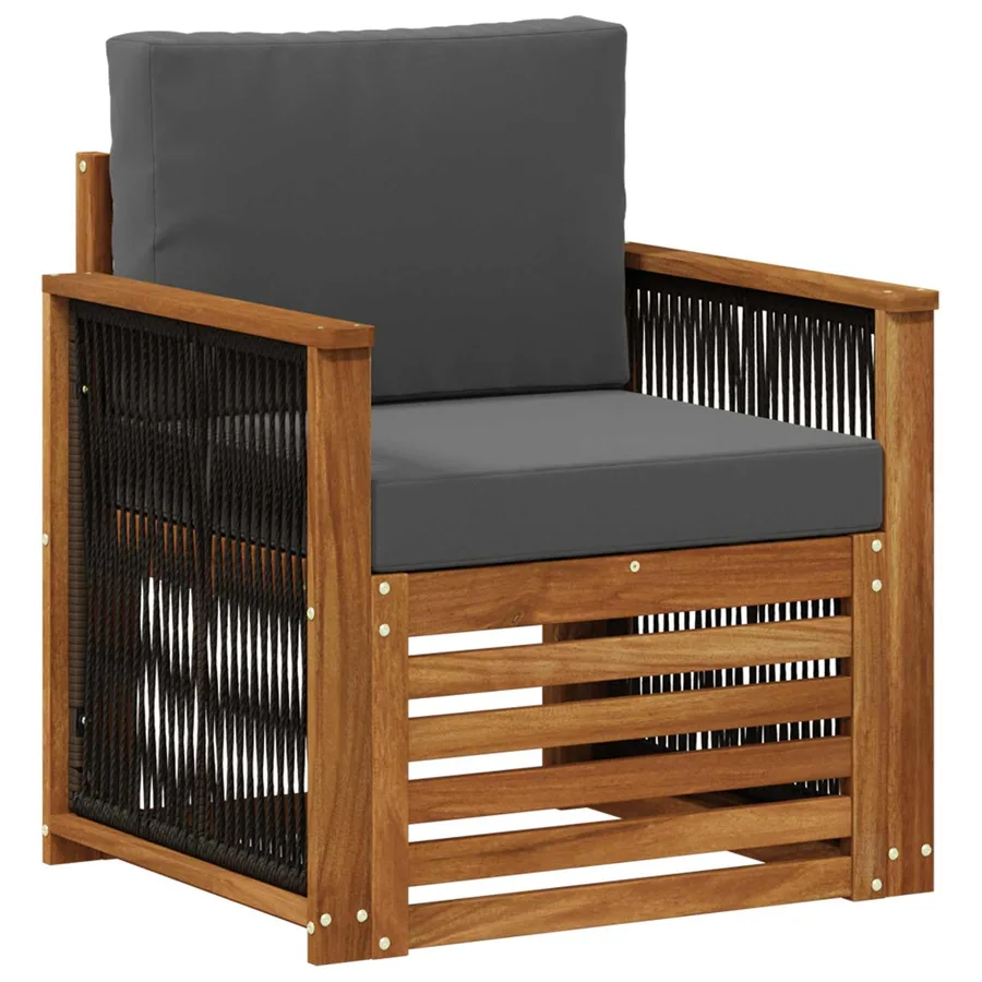 Sofa de milieu extérieur Naturel - 2