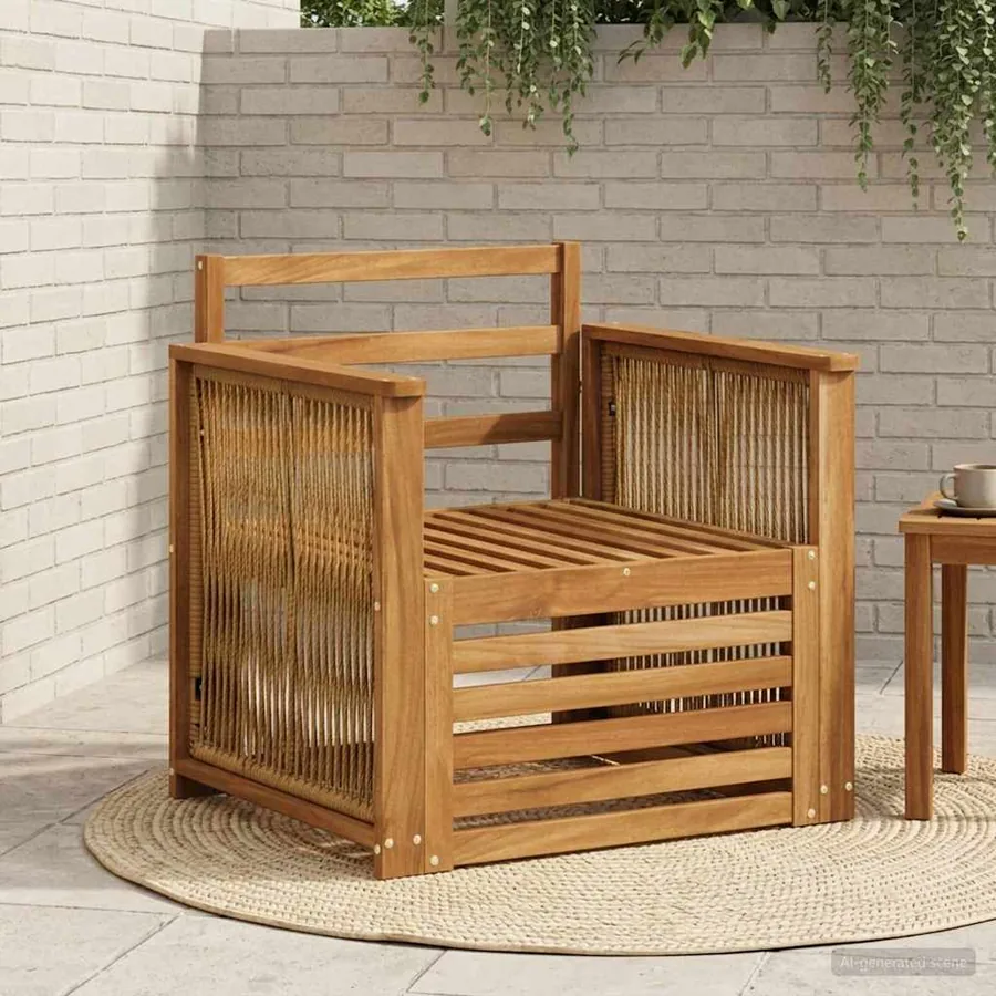 Sofa de milieu extérieur Naturel