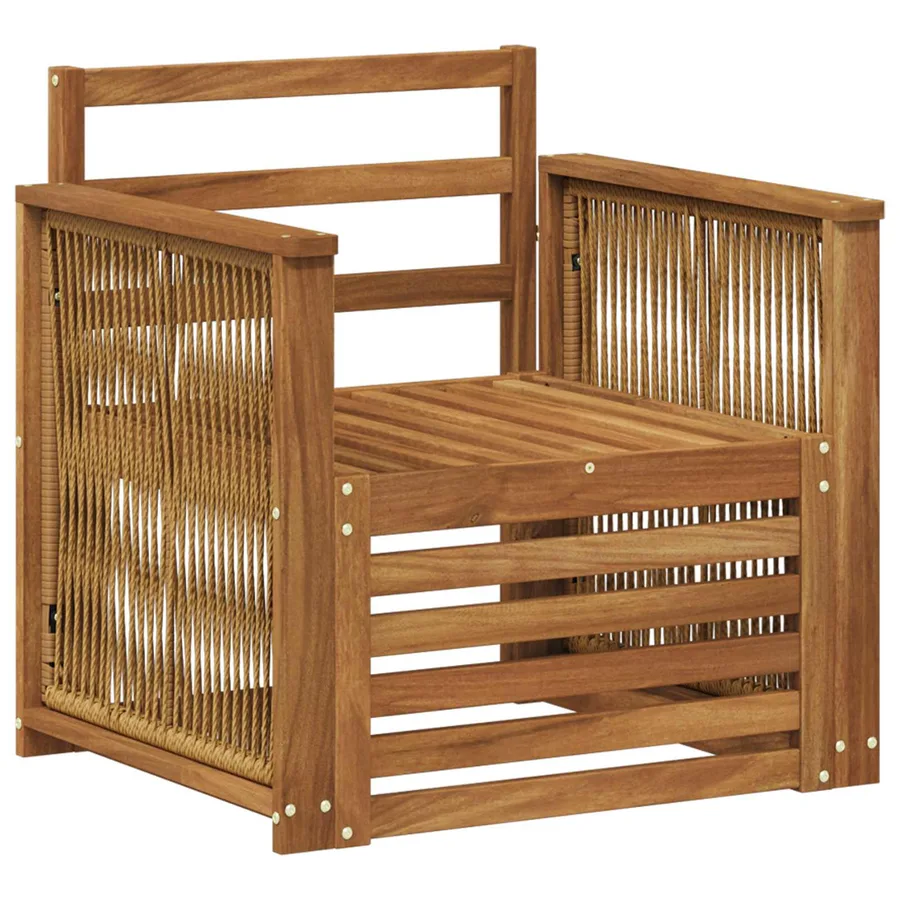 Sofa de milieu extérieur Naturel - 2