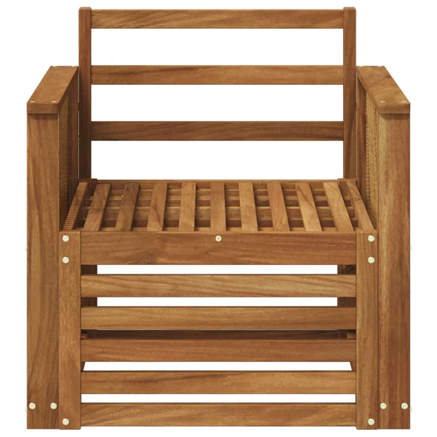 Sofa de milieu extérieur Naturel - 3