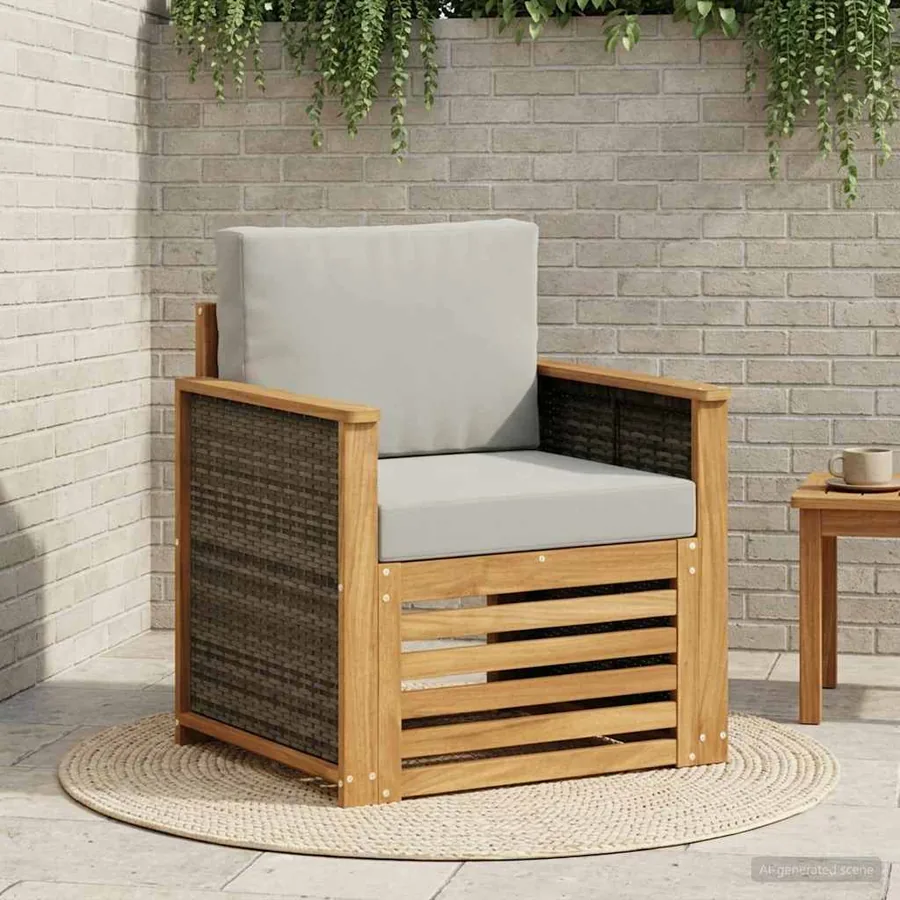 Sofa de milieu extérieur Naturel