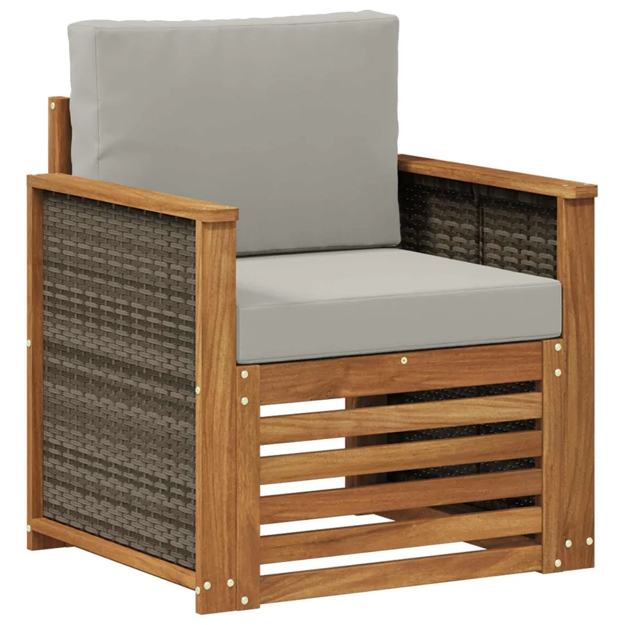 Sofa de milieu extérieur Naturel - 2