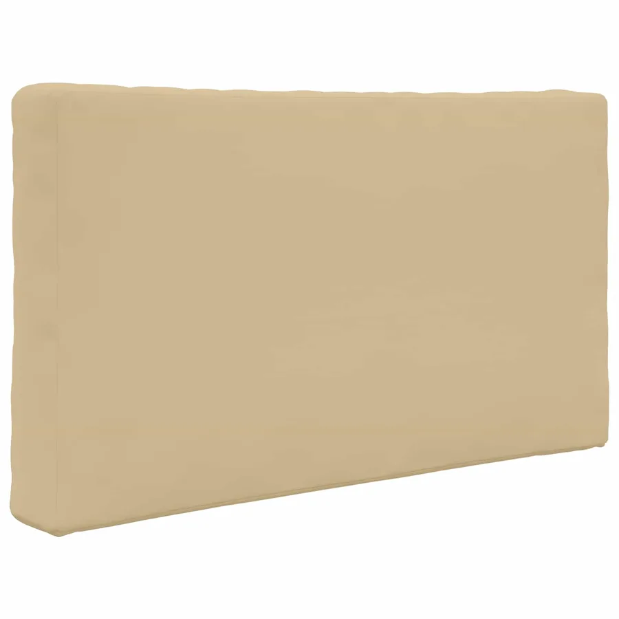 Coussin de canapé d'extérieur 3 pcs Beige Polyester - 5