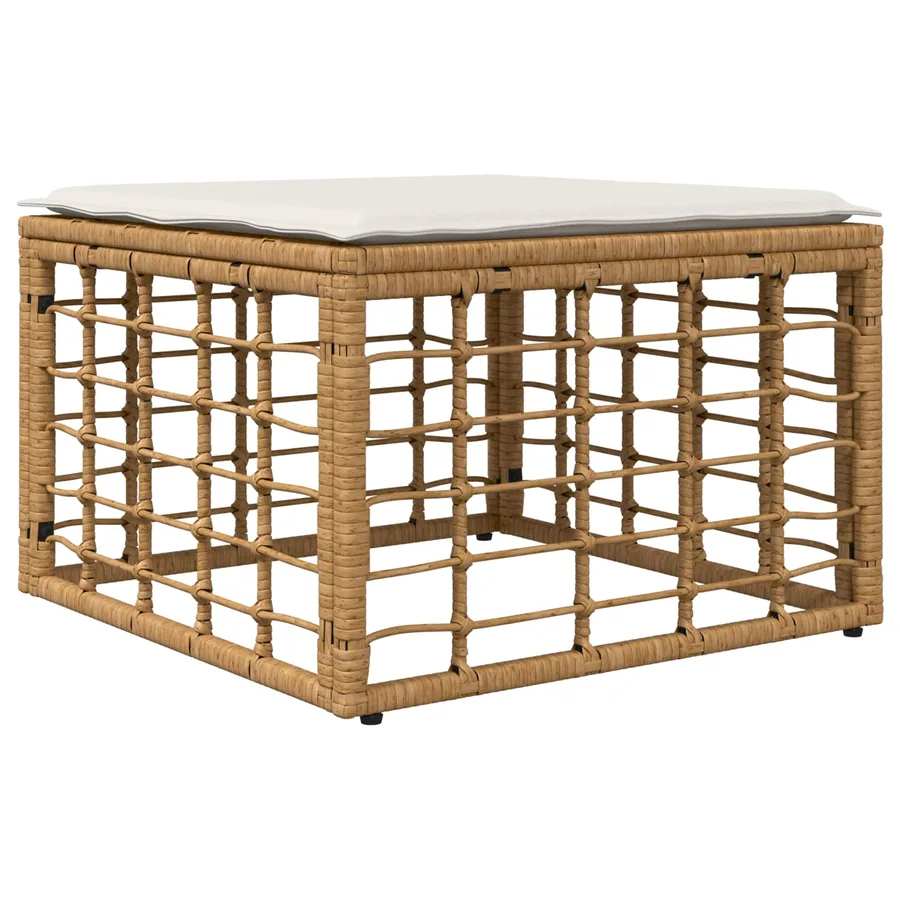 Ensemble de canapés d'extérieur Naturel Polyester - 5