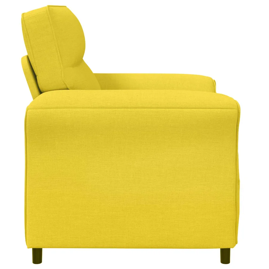 Canapé 100% polyester, cadre en métal, MDF, Contreplaqué - 4